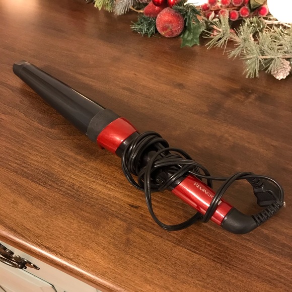 Remington Other Remington 12 Inch Curling Wand Red Poshmark